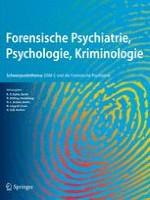 Forensische Psychiatrie, Psychologie, Kriminologie