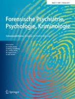 Forensische Psychiatrie, Psychologie, Kriminologie 1/2017