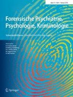 Forensische Psychiatrie, Psychologie, Kriminologie 1/2018