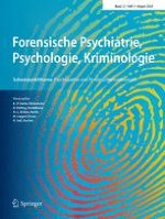 Forensische Psychiatrie, Psychologie, Kriminologie 3/2018