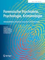 Forensische Psychiatrie, Psychologie, Kriminologie 2/2019