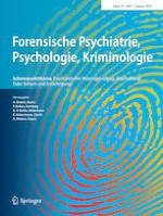 Forensische Psychiatrie, Psychologie, Kriminologie 1/2024