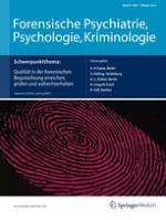 Forensische Psychiatrie, Psychologie, Kriminologie 1/2014