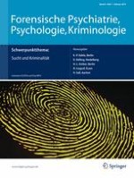 Forensische Psychiatrie, Psychologie, Kriminologie 1/2015