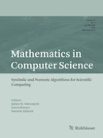 Mathematics in Computer Science 4/2019