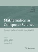 Mathematics in Computer Science 3/2021