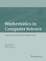 Mathematics in Computer Science 4/2022