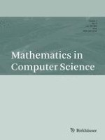 Mathematics in Computer Science 4/2009