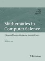 Mathematics in Computer Science 3/2011