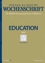 Wiener klinische Wochenschrift Education 1-4/2018