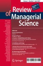 Review of Managerial Science 1/2007