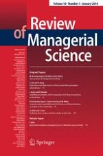 Review of Managerial Science 1/2016