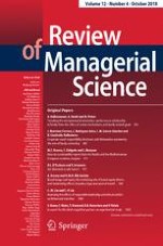 Review of Managerial Science 4/2018
