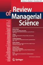 Review of Managerial Science 5/2019