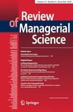 Review of Managerial Science 6/2020