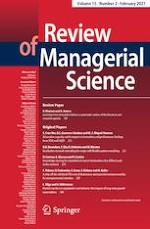 Review of Managerial Science 2/2021