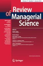 Review of Managerial Science 1/2023