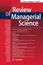 Review of Managerial Science 2-3/2011