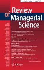 Review of Managerial Science 2/2015