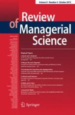 Review of Managerial Science 4/2015