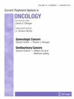 Current Treatment Options in Oncology 1/2015