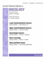 Current Treatment Options in Oncology 8/2016