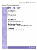 Current Treatment Options in Oncology 1/2017