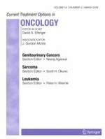 Current Treatment Options in Oncology 3/2018