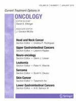 Current Treatment Options in Oncology 1/2019