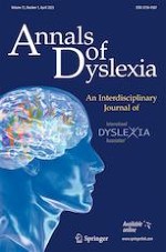 Annals of Dyslexia 1/2023