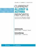 Current Allergy and Asthma Reports 4/2013