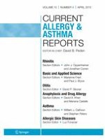 Current Allergy and Asthma Reports 4/2015