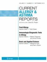 Current Allergy and Asthma Reports 9/2015