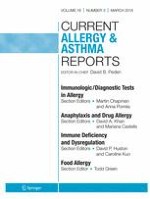 Current Allergy and Asthma Reports 3/2016