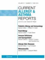 Current Allergy and Asthma Reports 5/2016