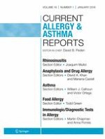 Current Allergy and Asthma Reports 1/2018