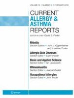 Current Allergy and Asthma Reports 2/2018