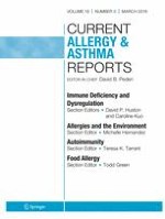 Current Allergy and Asthma Reports 3/2018