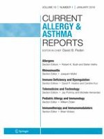 Current Allergy and Asthma Reports 1/2019