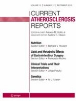 Current Atherosclerosis Reports 12/2013