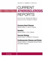 Current Atherosclerosis Reports 5/2014