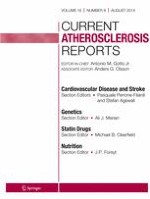 Current Atherosclerosis Reports 8/2014