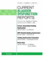 Current Bladder Dysfunction Reports 2/2016