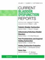 Current Bladder Dysfunction Reports 3/2016