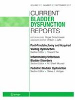 Current Bladder Dysfunction Reports 3/2017