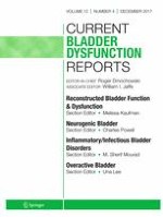 Current Bladder Dysfunction Reports 4/2017