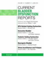 Current Bladder Dysfunction Reports 2/2018