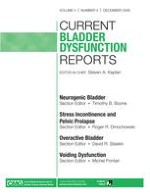 Current Bladder Dysfunction Reports 4/2009