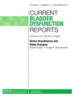Current Bladder Dysfunction Reports 3/2010