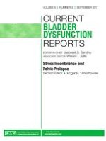 Current Bladder Dysfunction Reports 3/2011